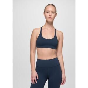 NWT! PrAna Luxara Racerback Bra in Stormy Night Size Medium